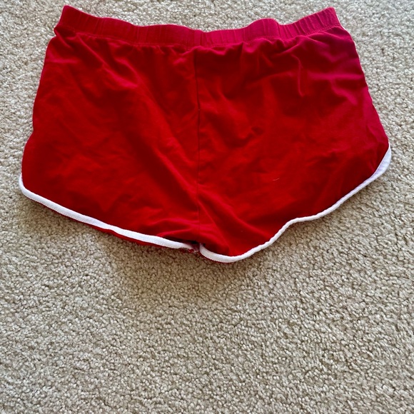 Red Athletic Shorts - Picture 2 of 2